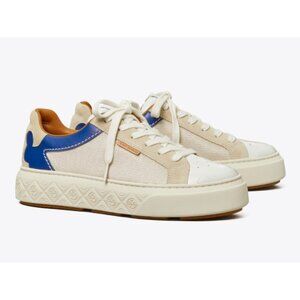 Tory Burch Women's Ladybug Colorblock White Cream Klen Sneakers